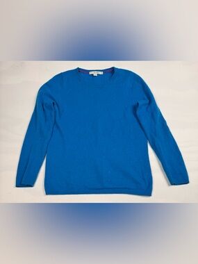 Boden Lydia 100% Cashmere Jumper-Cerulean Long Sleeve Blue Women’s 6